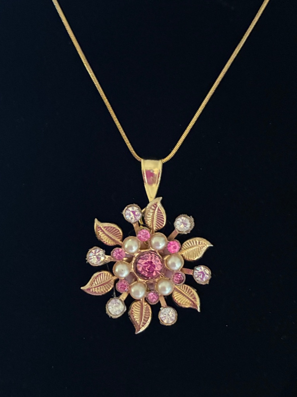 Upcycled Brooch ➡️ Pendant Necklace